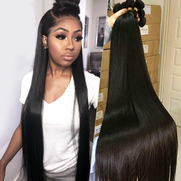 new brazilian straight hair bundles natural color 100% human hair weave bundles remy hair extension 1/3/4 pcs ship, Black
new brazilian straight hair bundles natural color 100% human hair weave bundles remy hair extension 1/3/4 pcs ship, Black