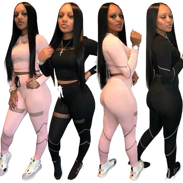 fall winter womens clothing 2 two piece set mesh patchwork tracksuit crop leggings pants outfits sweatsuits sportswear plus size clothes, Gray
fall winter womens clothing 2 two piece set mesh patchwork tracksuit crop leggings pants outfits sweatsuits sportswear plus size clothes, Gray