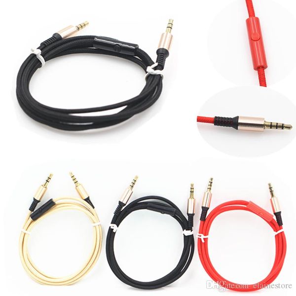 2020 audio cables mic aux cable male to male 3.5mm universal gold plated design auxiliary audio stereo nylon cable with microphone headphone
2020 audio cables mic aux cable male to male 3.5mm universal gold plated design auxiliary audio stereo nylon cable with microphone headphone