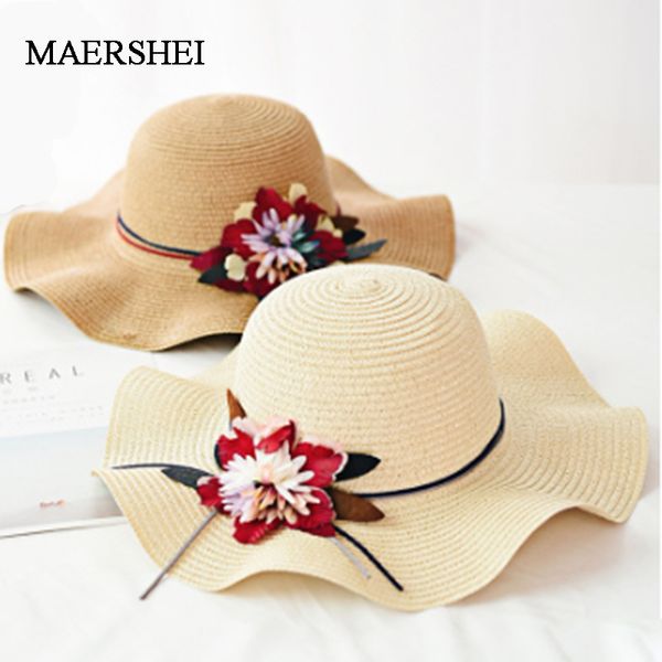maershei new fashion woman straw hat bowknot ribbon sun hats wide brim casual female summer foldable shade beach hat anti uv cap, Blue;gray
maershei new fashion woman straw hat bowknot ribbon sun hats wide brim casual female summer foldable shade beach hat anti uv cap, Blue;gray