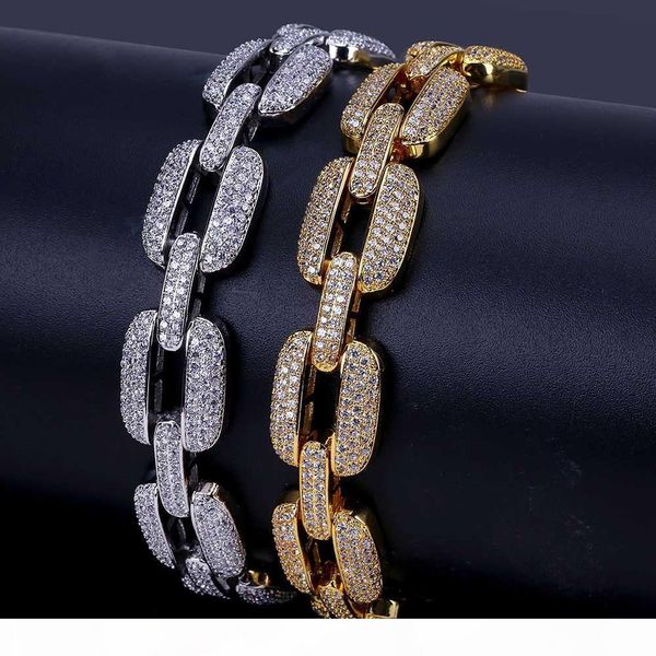 hip hop men's bracelet high-end micro-zircon gold-plated chain bracelet men's bracelet, Black
hip hop men's bracelet high-end micro-zircon gold-plated chain bracelet men's bracelet, Black