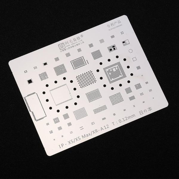 japan steel bga stencil for xr xs max 8p 7 7p 6s 6 5 motherboard cpu ic chip bga reballing stencil phone repair tools
japan steel bga stencil for xr xs max 8p 7 7p 6s 6 5 motherboard cpu ic chip bga reballing stencil phone repair tools