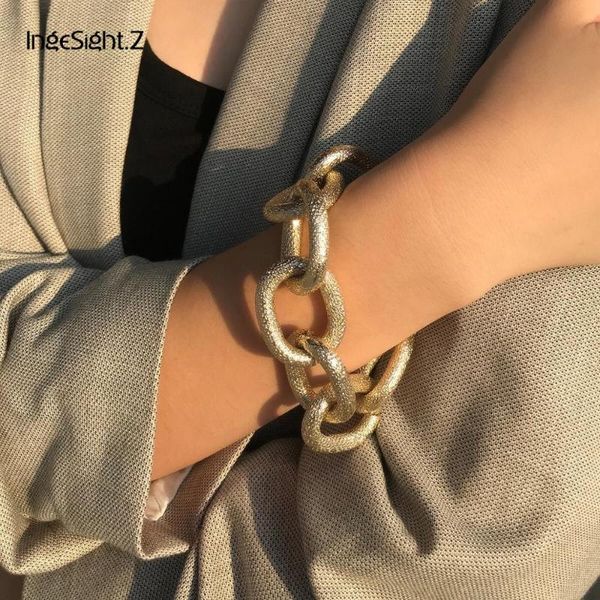 ingesight.z gothic exaggerated curb cuban chunky thick bracelets bangles punk chunky heavy metal bracelets for women men jewelry, Golden;silver
ingesight.z gothic exaggerated curb cuban chunky thick bracelets bangles punk chunky heavy metal bracelets for women men jewelry, Golden;silver