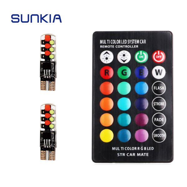 sunkia 2pcs/set t10 cob rgb led car lamp suit with remote controller(without battery) signal clearance width parking light
sunkia 2pcs/set t10 cob rgb led car lamp suit with remote controller(without battery) signal clearance width parking light