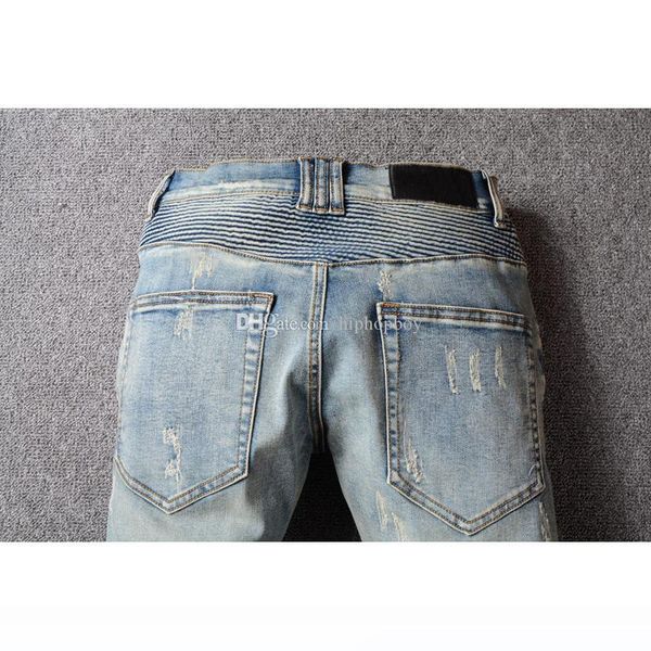 mens stylist jeans distressed ripped biker jeans slim fit motorcycle biker denim jeans mens pants casual trouser, Blue
mens stylist jeans distressed ripped biker jeans slim fit motorcycle biker denim jeans mens pants casual trouser, Blue