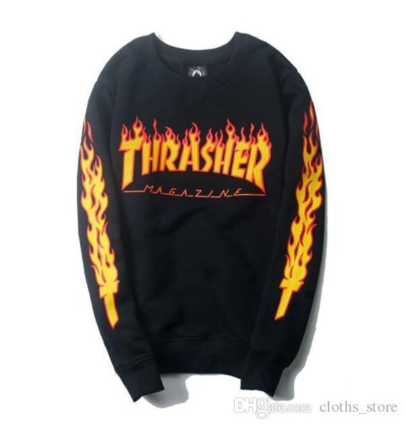 mens designer sweatshirts european and american street fashion hip hop sleeves flame print plus velvet sweater, Black
mens designer sweatshirts european and american street fashion hip hop sleeves flame print plus velvet sweater, Black