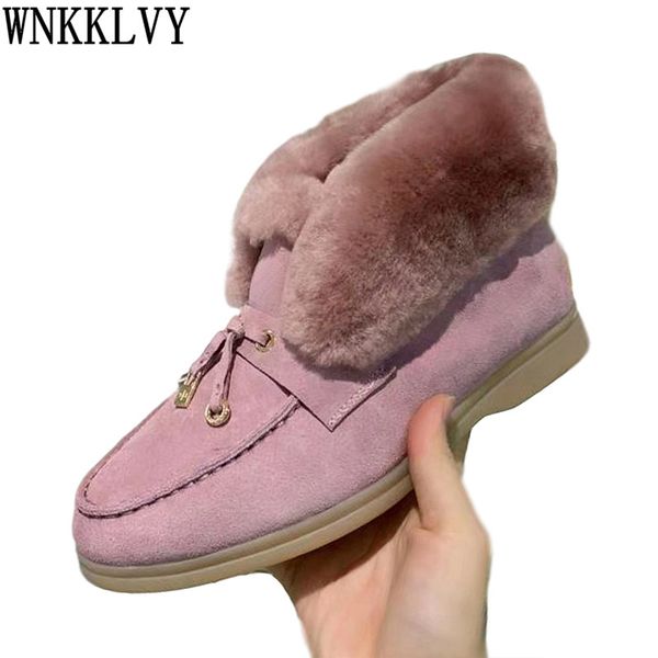 high wool snow boots women suede metal lock fur collar runway flat walk shoes woman comfortable warm winter boots female, Black
high wool snow boots women suede metal lock fur collar runway flat walk shoes woman comfortable warm winter boots female, Black
