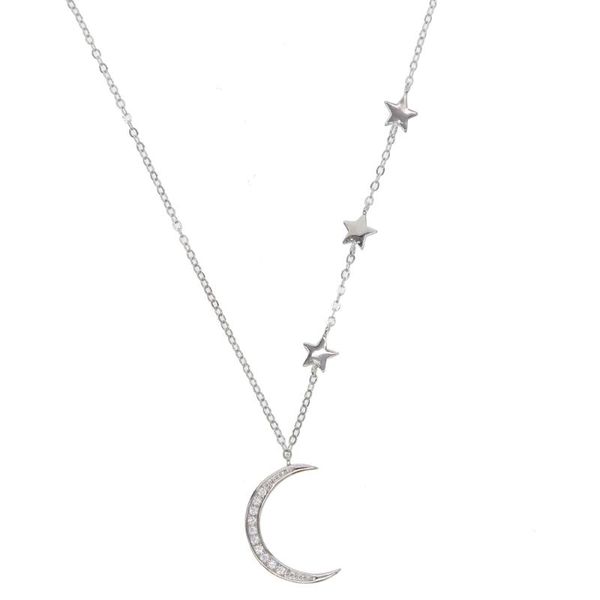 delicate moon star pendant necklace jewelry gold silver color moon star necklace paved clear cz birthday valentine gift
delicate moon star pendant necklace jewelry gold silver color moon star necklace paved clear cz birthday valentine gift