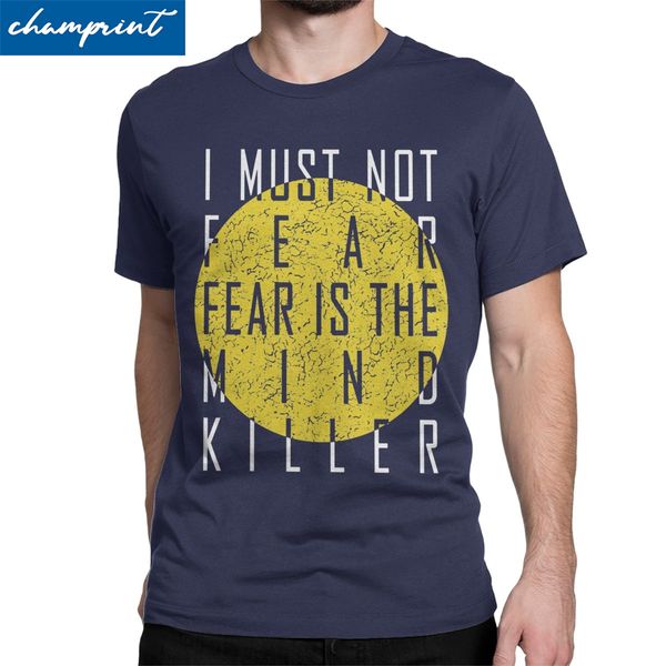 dune the litany against fear t-shirts men arrakis science fiction funny cotton tee shirt round neck t shirts plus size clothes
dune the litany against fear t-shirts men arrakis science fiction funny cotton tee shirt round neck t shirts plus size clothes
