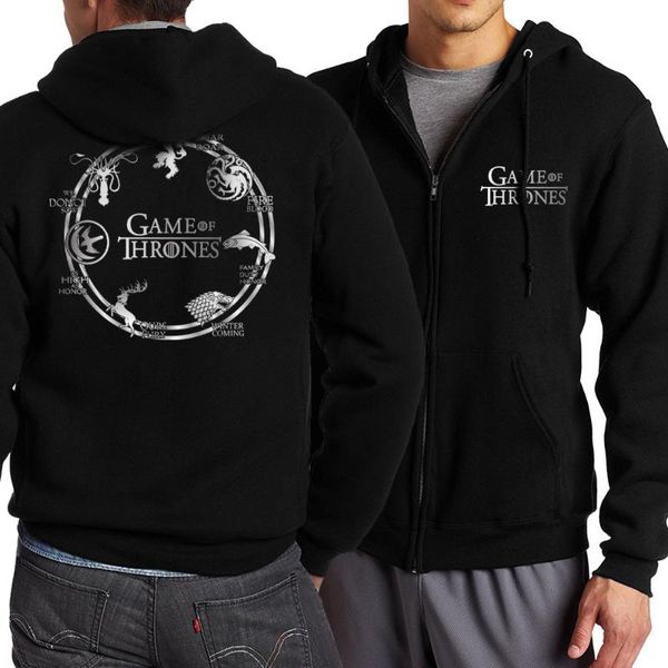 new arrival 2020 spring men sweatshirt plus size zippered hoodies men house stark fire & blood jacket s-4xl, Black
new arrival 2020 spring men sweatshirt plus size zippered hoodies men house stark fire & blood jacket s-4xl, Black