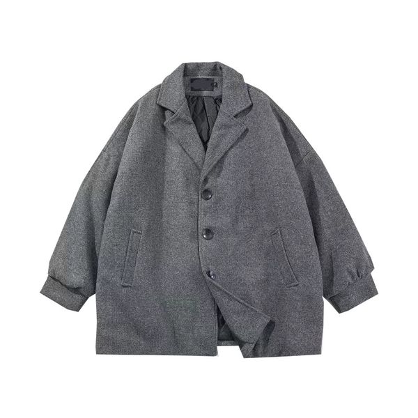 woolen men's loose bf wind jacket korean trend versatile student leisure coat windbreaker kg-161, Black
woolen men's loose bf wind jacket korean trend versatile student leisure coat windbreaker kg-161, Black