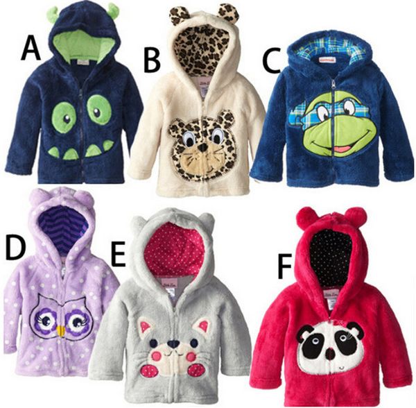 boys and girls winter models coral velvet coat embroidered jacket cartoon cat shape lovely children warm coat, Blue;gray 
boys and girls winter models coral velvet coat embroidered jacket cartoon cat shape lovely children warm coat, Blue;gray