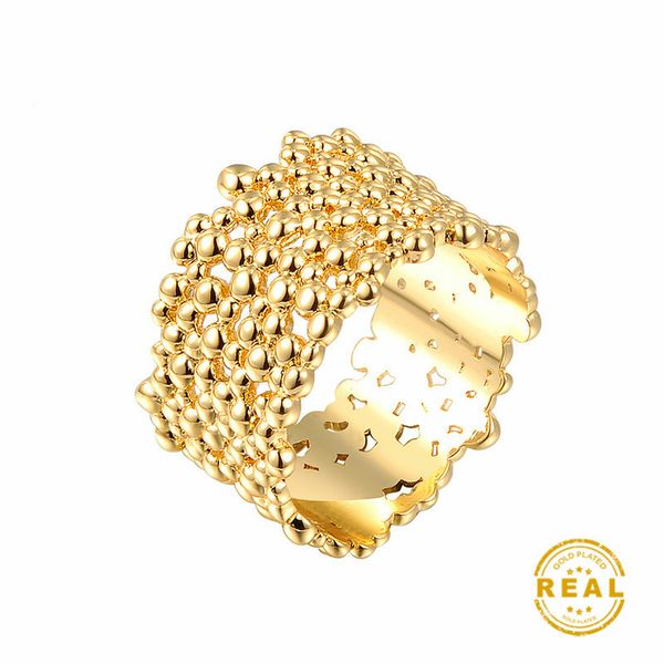 AprilGrass Brand 13mm No Fading Classic Wedding Rings 1.3CM Wide Gold Engagement Rings Cocktail Ring Finger Jewelry Tree Bark Surface
AprilGrass Brand 13mm No Fading Classic Wedding Rings 1.3CM Wide Gold Engagement Rings Cocktail Ring Finger Jewelry Tree Bark Surface