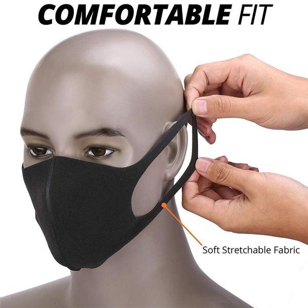black mouth mask breathable dust-proof sponge face masks reusable anti pollution shield wind proof mouth cover washable
black mouth mask breathable dust-proof sponge face masks reusable anti pollution shield wind proof mouth cover washable
