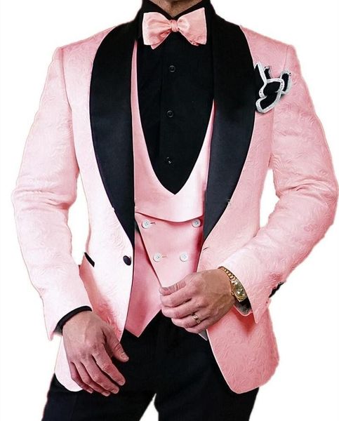 fashion pink embossing groom tuxedos shawl lapel groomsman wedding tuxedos men prom jacket blazer 3 piece suit(jacket+pants+tie+vest) 61, Black;gray
fashion pink embossing groom tuxedos shawl lapel groomsman wedding tuxedos men prom jacket blazer 3 piece suit(jacket+pants+tie+vest) 61, Black;gray
