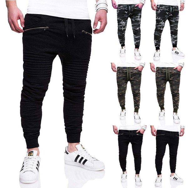 pants designer long pencil pants spring tie pcket slim city casual pants men tactical camouflage, Black 
pants designer long pencil pants spring tie pcket slim city casual pants men tactical camouflage, Black