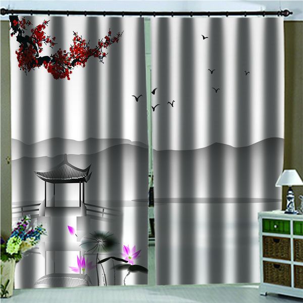 curtain color ink landscape lake pavilion chinese customized 3d blackout curtains living room bedroom l window
curtain color ink landscape lake pavilion chinese customized 3d blackout curtains living room bedroom l window