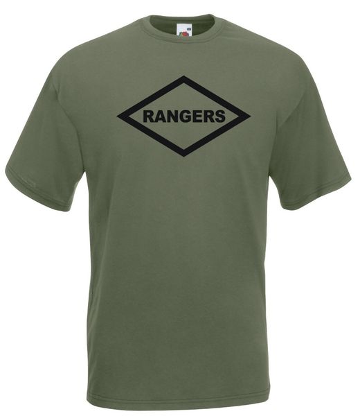 2019 new tee shirt t-shirt shirt emblem military rangers low visibility us army summer cotton t-shirt