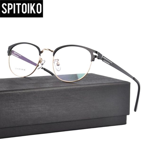 spitoiko colorful metal optical frame myopia spectacles prescription eyewear eyeglasses 22006, Black
spitoiko colorful metal optical frame myopia spectacles prescription eyewear eyeglasses 22006, Black
