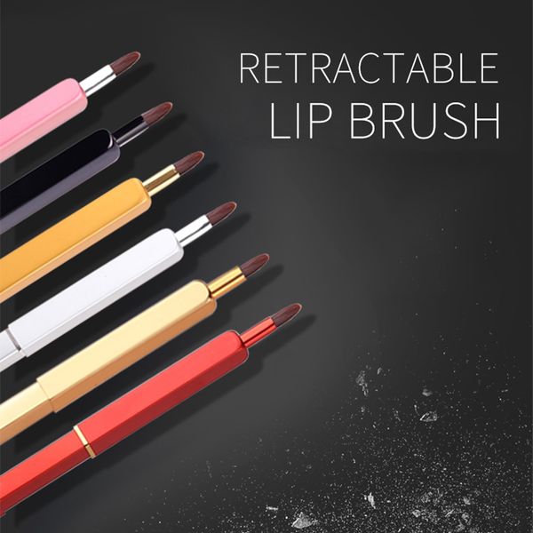 makeup brushes zoreya brand black retractable lip brush synthetic hair tools portable cosmetic easy to use and take
makeup brushes zoreya brand black retractable lip brush synthetic hair tools portable cosmetic easy to use and take
