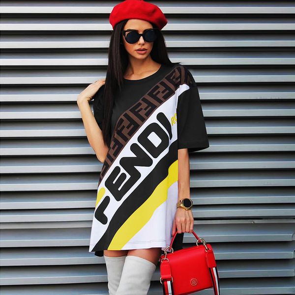 womens summer dresses loose skirt summer women clothing short sleeve floral dress designer casual t-shirt dresses ladies clothes, Black;gray 
womens summer dresses loose skirt summer women clothing short sleeve floral dress designer casual t-shirt dresses ladies clothes, Black;gray