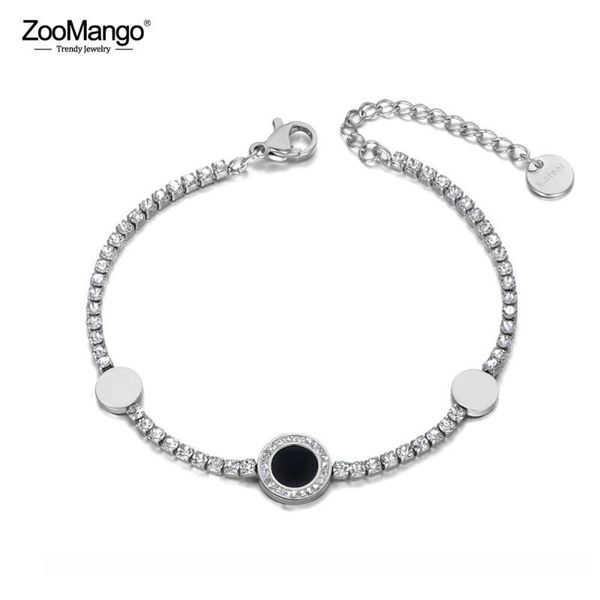 charm bracelets zoomango vintage clay rhinestone disc for women stainless steel cz crystal chain bracelet christmas zb19133, Golden;silver
charm bracelets zoomango vintage clay rhinestone disc for women stainless steel cz crystal chain bracelet christmas zb19133, Golden;silver