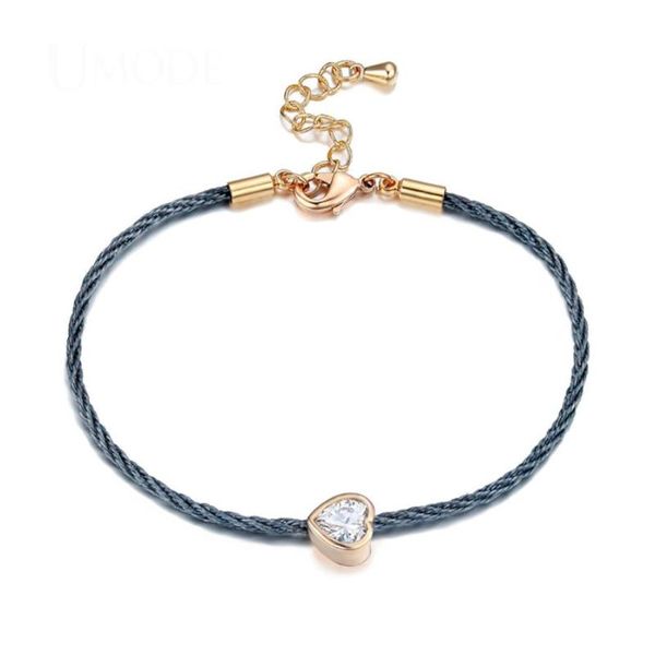 otoky 2020 love heart chain rope bracelet pulseiras rose gold zirconia brand new pulseras bracciali wristband bracelet, Golden;silver
otoky 2020 love heart chain rope bracelet pulseiras rose gold zirconia brand new pulseras bracciali wristband bracelet, Golden;silver
