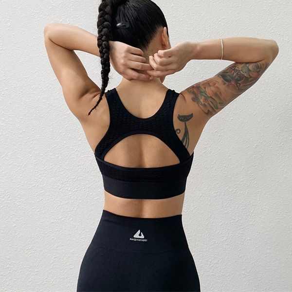 cretkoav patchwork sports bra female shockproof running push up bra fitness yoga women back breathable hollow gym, White;black
cretkoav patchwork sports bra female shockproof running push up bra fitness yoga women back breathable hollow gym, White;black