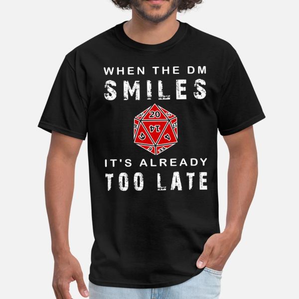 when the dm smiles it's already too late t shirt men character 100% cotton plus size 3xl pictures cute basic spring autumn slim shirt
when the dm smiles it's already too late t shirt men character 100% cotton plus size 3xl pictures cute basic spring autumn slim shirt