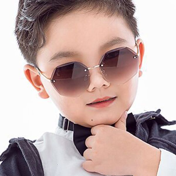 child rimless round frame girls boys sunglasses green purple pink lens uv400 eye protection children kids outdoor eyewear, White;black
child rimless round frame girls boys sunglasses green purple pink lens uv400 eye protection children kids outdoor eyewear, White;black