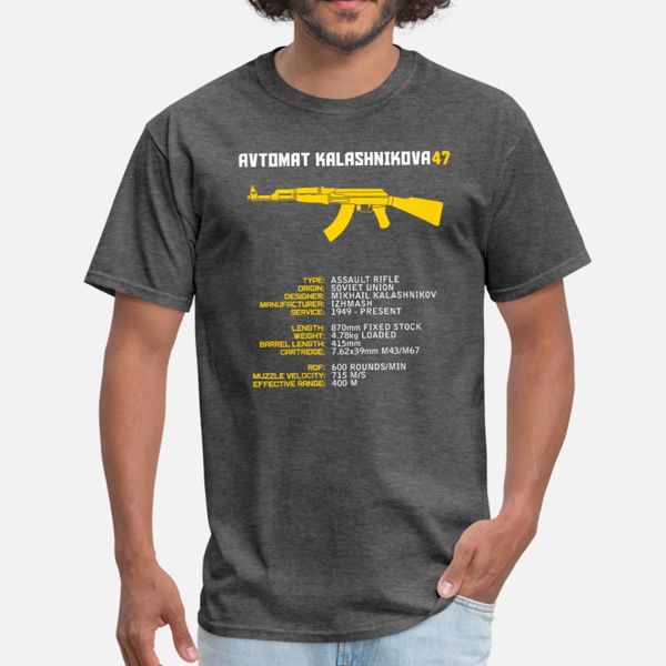 ak47 infographic t shirt men create cotton s-3xl male fitness funny spring kawaii shirt
ak47 infographic t shirt men create cotton s-3xl male fitness funny spring kawaii shirt