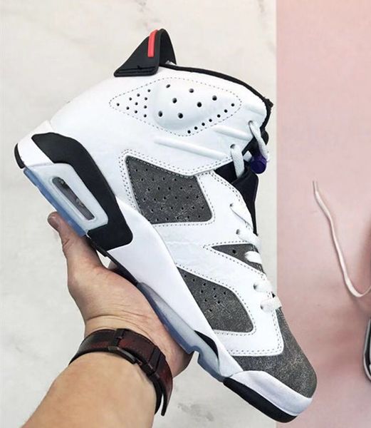 Wholesale New discount white grey flint hot sell VI 6 men high basketball shoes outdoor trainers top quality free shipping size 7-13
Wholesale New discount white grey flint hot sell VI 6 men high basketball shoes outdoor trainers top quality free shipping size 7-13