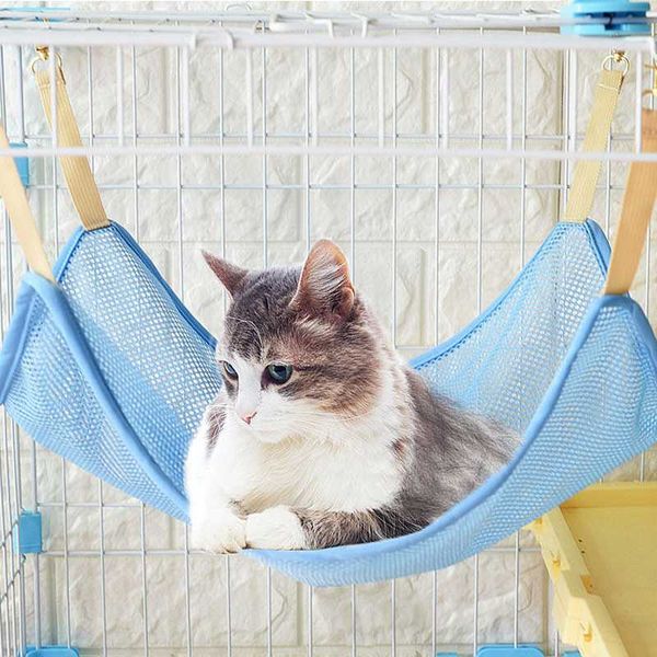cat cage hammock summer breathable comfortable pet hanging bed camas para gatos small animals mesh sleeping pad
cat cage hammock summer breathable comfortable pet hanging bed camas para gatos small animals mesh sleeping pad