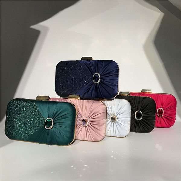 2020 new design fold diamond women pvc evening clutches bags small party handbags purse wedding box female bolsos
2020 new design fold diamond women pvc evening clutches bags small party handbags purse wedding box female bolsos
