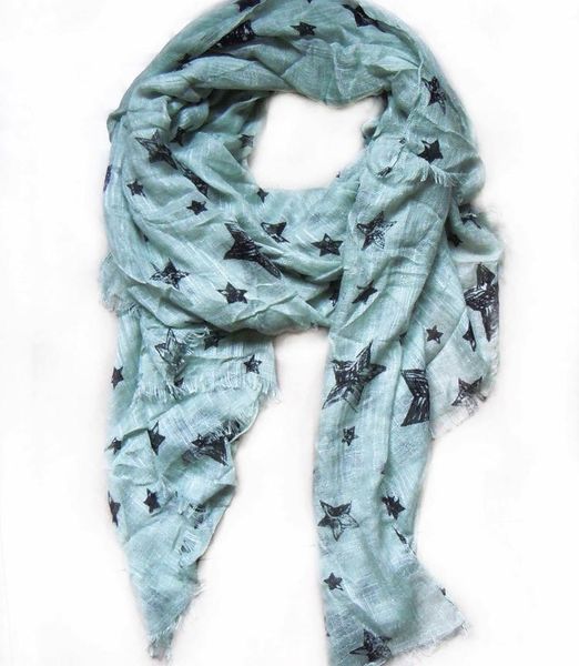 wholesale-ladies star printing viscose neckerchief fashion big shawl scarf for women, Blue;gray
wholesale-ladies star printing viscose neckerchief fashion big shawl scarf for women, Blue;gray