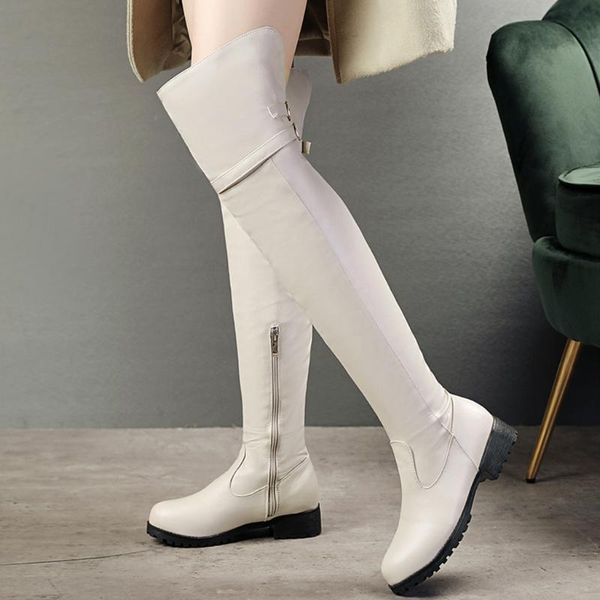 woman long boots 2020 winter fashion solid color zipper knee-high boots women winter leather round toe shoes med square heels, Black
woman long boots 2020 winter fashion solid color zipper knee-high boots women winter leather round toe shoes med square heels, Black