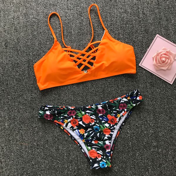 2020 New Bikinis Women Swimwear Push Up Swimsuit Brazilian Bikini Set Orange Print Bathing Suit Female Beach Wear Swimming Suit
2020 New Bikinis Women Swimwear Push Up Swimsuit Brazilian Bikini Set Orange Print Bathing Suit Female Beach Wear Swimming Suit