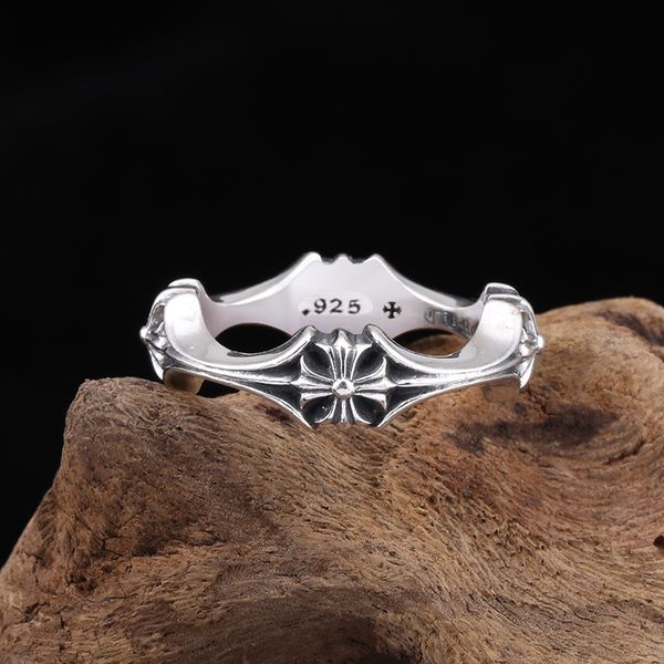 Personalized Vintage style 925 sterling silver handmade jewelry antique silver classical flower crosses designer band couple rings
Personalized Vintage style 925 sterling silver handmade jewelry antique silver classical flower crosses designer band couple rings