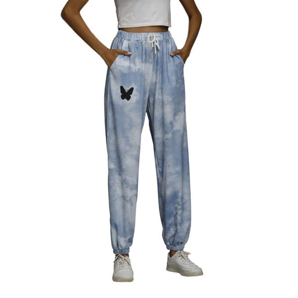 женщины tie dye брюки упругие drawstring талии брюки спорт бабочка женские сыпучие sweatpants, Black;white
женщины tie dye брюки упругие drawstring талии брюки спорт бабочка женские сыпучие sweatpants, Black;white