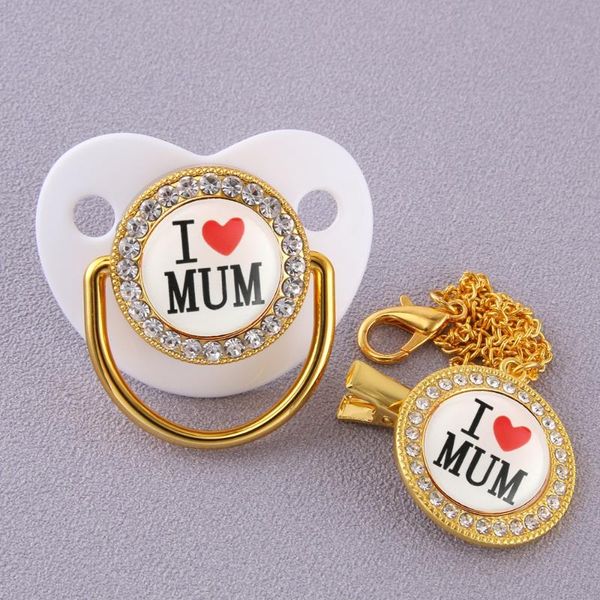 pearl white luxury baby pacifier with metal chain clip i love mum rhinestones baby dummy soother for 0-18 months
pearl white luxury baby pacifier with metal chain clip i love mum rhinestones baby dummy soother for 0-18 months