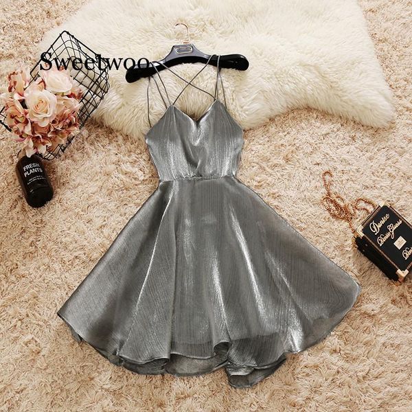 casual dresses summer cross strap organza puff women sleeveless backless elegant ball gown party dress black white silver red, Black;gray
casual dresses summer cross strap organza puff women sleeveless backless elegant ball gown party dress black white silver red, Black;gray