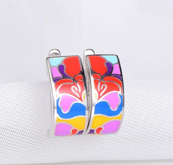 wholesale bohemian 925 sterling silver earring for women enamel flower earring cubic zirconia handmade wedding party01, Golden;silver
wholesale bohemian 925 sterling silver earring for women enamel flower earring cubic zirconia handmade wedding party01, Golden;silver