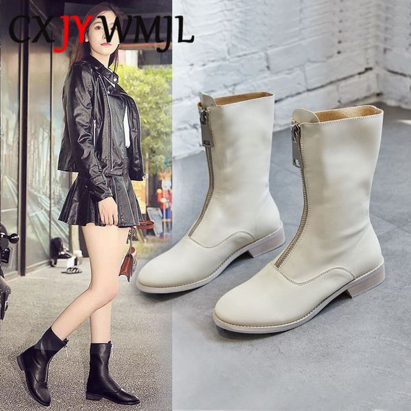 женщины осени boots передней молния черной кожи женской загрузочный внутренний увеличить плоские пинетки мода женских клиньев winter bootie, Black
женщины осени boots передней молния черной кожи женской загрузочный внутренний увеличить плоские пинетки мода женских клиньев winter bootie, Black