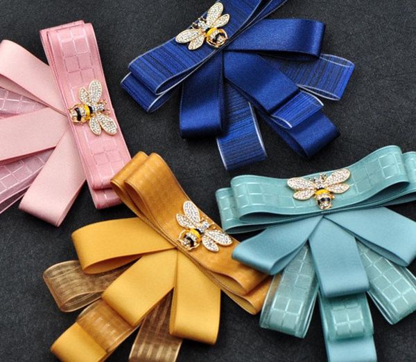 new fashion woman female handmade korean british college wind collar flower pin knot shirt ribbon brooch bow tie, Blue;purple
new fashion woman female handmade korean british college wind collar flower pin knot shirt ribbon brooch bow tie, Blue;purple