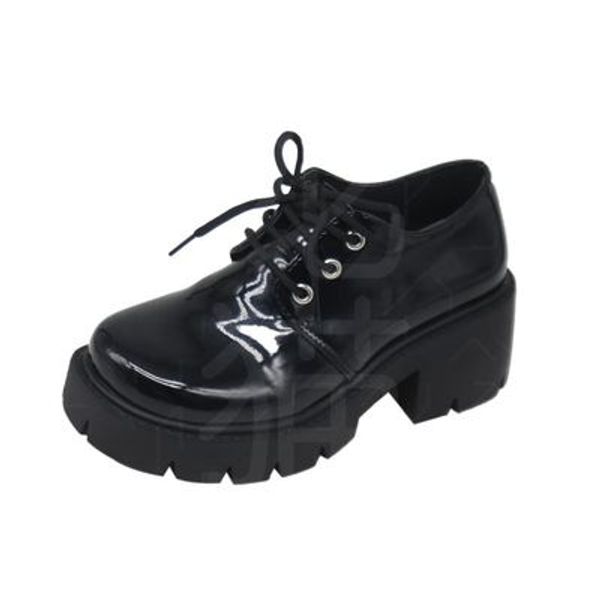 2020 spring and autumn new patent leather british style fashion all-match platform large size flat shoes women, Black
2020 spring and autumn new patent leather british style fashion all-match platform large size flat shoes women, Black