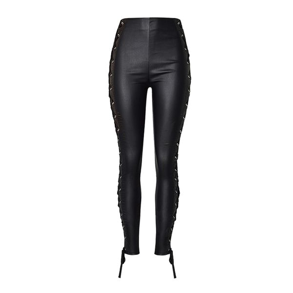 women's jeans autumn winter women black super elastic double-sided sling coated imitation leather denim pants pu high waist female k179, Blue
women's jeans autumn winter women black super elastic double-sided sling coated imitation leather denim pants pu high waist female k179, Blue