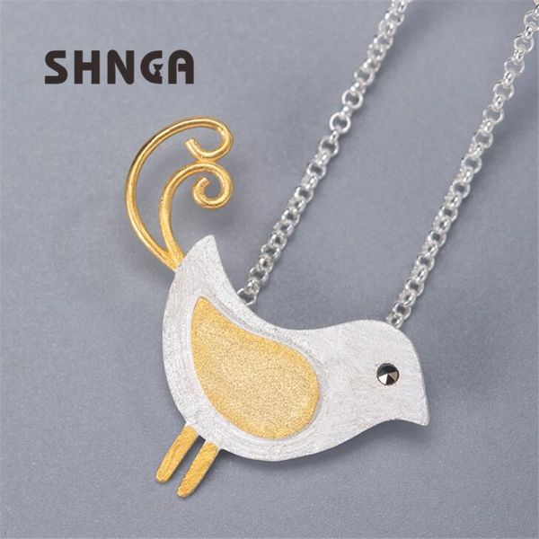 shnca brand ethnic fashion cute real 925 sterling silver bird necklaces for women gift sterling-silver-jewelry bn032
shnca brand ethnic fashion cute real 925 sterling silver bird necklaces for women gift sterling-silver-jewelry bn032