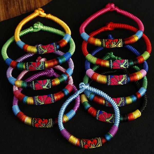 classic handmade weave bracelet as a gift for friends ethnic embroidery colorful thread bracelet jewelry rope charm bracelets, Golden;silver
classic handmade weave bracelet as a gift for friends ethnic embroidery colorful thread bracelet jewelry rope charm bracelets, Golden;silver