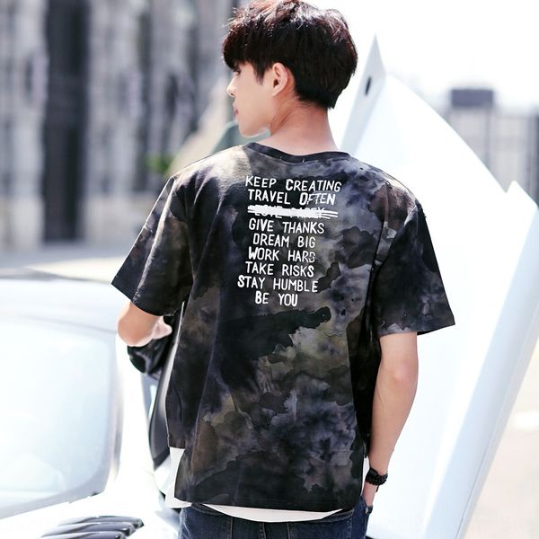 men's short-sleeved new summer personalized camouflage t- shirtt-shirt round neck korean fashion brand fake two-piece loose shirt p7evn, Blue
men's short-sleeved new summer personalized camouflage t- shirtt-shirt round neck korean fashion brand fake two-piece loose shirt p7evn, Blue