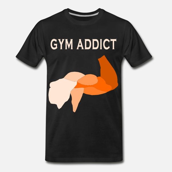 gym addict t shirt men print 100% cotton o neck male crazy authentic spring formal shirt
gym addict t shirt men print 100% cotton o neck male crazy authentic spring formal shirt